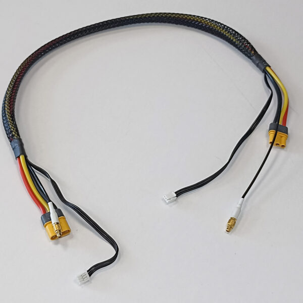 DJI Matrice 300 Сборка кабелей луча M4 (Front Aircraft Arms Cable Harness (M4))