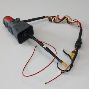 DJI Matrice 350 Крепление луча и сборка кабелей M2 (Frame Arm Connector (M2))